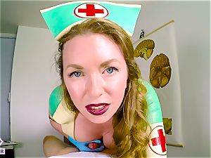 dominating steamy nurse jacks and abases you