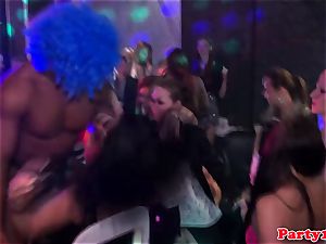 european inexperienced cockblowing at warm intercourse party