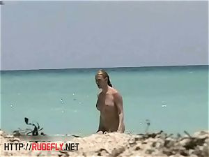 fabulous unexperienced nudist beach cam hidden cam flick